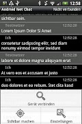Bluetooth Net Chat स्क्रीनशॉट 2