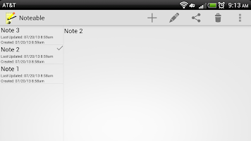 Noteable (Notepad) imagem de tela 5