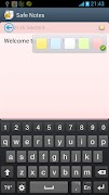 برنامه‌نما Safe Notes عکس از صفحه