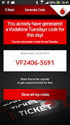 برنامه‌نما Vodafone EntertainME عکس از صفحه