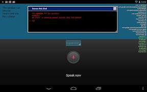 Remote Web Shell syot layar 1