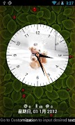 Anytouch Clock Free Theme تصوير الشاشة 4