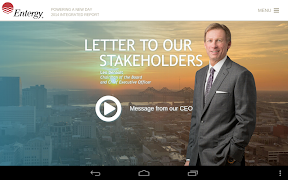 برنامه‌نما Entergy Report 2012 - tablet عکس از صفحه