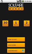 Solitaire Words Ekran Görüntüsü 1