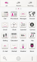 S Light GO Launcher Theme screenshot 1