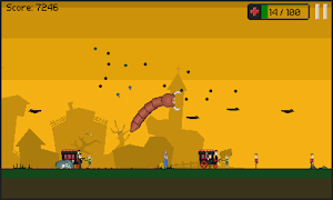 Prehistoric worm screenshot 4
