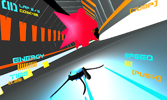 Blue Nano Racing Beta captura de pantalla 1