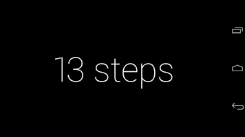 Step Counter (+ Google Glass) poster