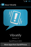برنامه‌نما Vibratify عکس از صفحه