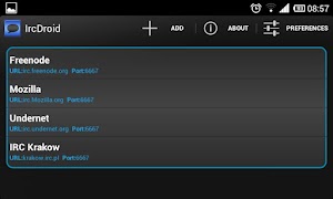 IrcDroid screenshot 2
