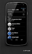 Transparent clock. widget LITE স্ক্রিনশট 1