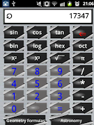 برنامه‌نما Calculator and Formulas Free عکس از صفحه