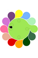 برنامه‌نما HourColor-Rosace عکس از صفحه