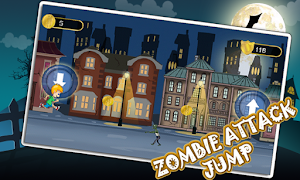 Zombie Attack Jump স্ক্রিনশট 1