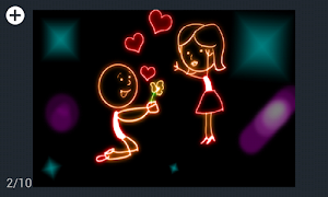 برنامه‌نما Glow Draw Book عکس از صفحه