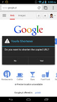 Yourls Shortener screenshot 1