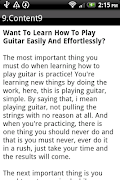 برنامهنما Guitar Tutorial عکس از صفحه