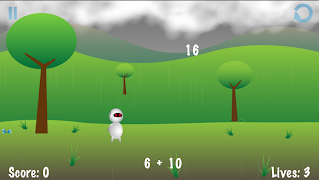 Raining Numbers Free ภาพหน้าจอ 2