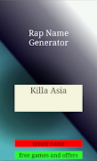 Free Rap Name Generator screenshot 1