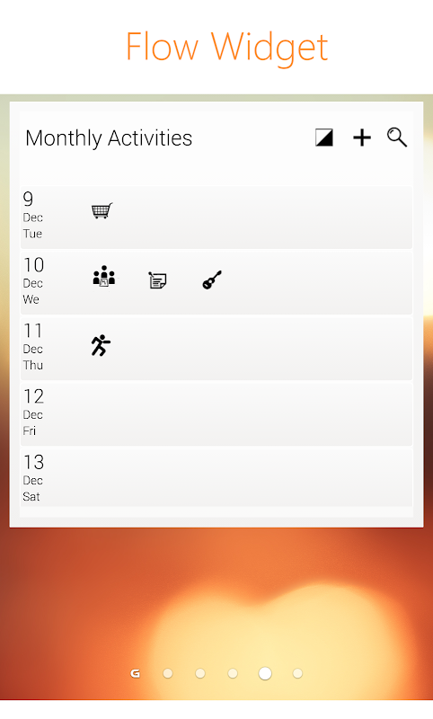 Descargar APK de Mydoid Calendario Simple lista