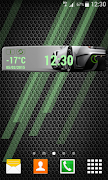 Car Clock Weather Widget imagem de tela 2