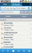 Maxthon Add-on: File Manager 스크린샷 3