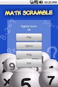 Math Scramble Lite plakat
