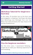 SketchUp Pro Tutorials скриншот 1