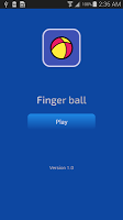 Finger ball poster