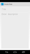 Simple Note تصوير الشاشة 1