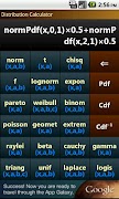 Distribution Calculator syot layar 1
