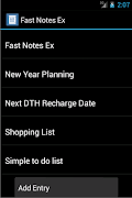 Fast Notes Ex ảnh chụp màn hình 3