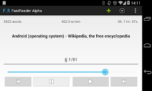 FastRead Alpha syot layar 2