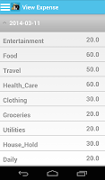 Daily Expense screenshot 2