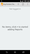 Bug Hunters Diary App Cartaz