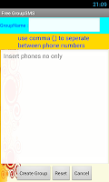 برنامه‌نما Group SMS عکس از صفحه