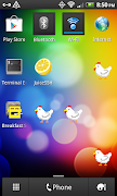 برنامه‌نما Chicken Widget عکس از صفحه