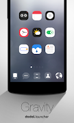 Gravity LINE Launcher theme screenshot 1