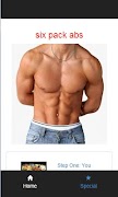 six pack abs पोस्टर