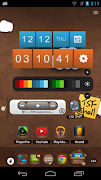 برنامهنما TSF CubeClock Widget عکس از صفحه