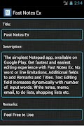Fast Notes Ex 스크린샷 4