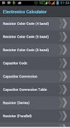 Electronics Calculator 截图 1