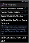Call Block Blacklist Android ảnh chụp màn hình 7