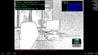 OpenCV for Tegra Demo スクリーンショット 1