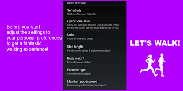pedometer calorie step count ภาพหน้าจอ 4