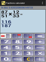 Fraction Calculator screenshot 2