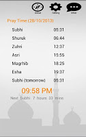 Global Muslim Qiblat Pray Time ảnh chụp màn hình 2