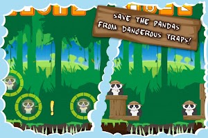 Save The Pandas Plakat