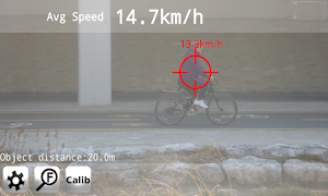 medidor de velocidad Speed Gun captura de pantalla 2