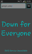 Down for Me or Everyone ภาพหน้าจอ 1